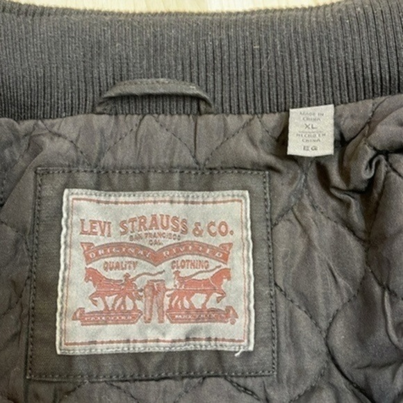 Levi’s Men Cotton Twill Jacket size XL color Black - Picture 12 of 16